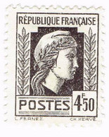 France, N° 644 - Série D'Alger - Type Marianne - 1944 Hahn Und Marianne D'Alger