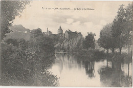 Delcampe - 28 _ CHATEAUDUN _ Le Loir Et Le Château - Chateaudun