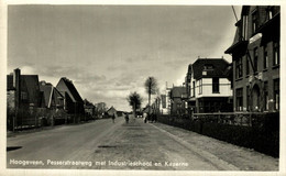 HOOGEVEEN  Pesserstraatweg Met Industrieschool En Kazerne   Drenthe Hoogeveen  HOLLAND HOLANDA NETHERLANDS - Hoogeveen