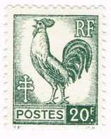 France, N° 648 - Série D'Alger - Type Coq - 1944 Coq Et Maríanne D'Alger