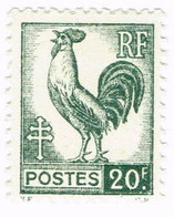 France, N° 648 - Série D'Alger - Type Coq - 1944 Coq Et Marianne D'Alger