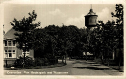 Coevorden Van Heutszpark Met Watertoren  Drenthe HOLLAND HOLANDA NETHERLANDS - Coevorden