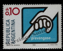 Argentine - Argentina 1985 Yvert 1512, Blindness Prevention Campaign, Blind - MNH - Unused Stamps