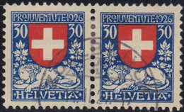 Suisse    .   Y&T     .   225  Paire  .      O   .     Oblitéré   .   /    .   Gebraucht - Used Stamps