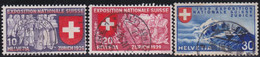 Suisse    .   Y&T     .   320/322     .      O   .     Oblitéré   .   /    .   Gebraucht - Oblitérés