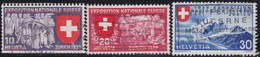 Suisse    .   Y&T     .   320/322     .      O   .     Oblitéré   .   /    .   Gebraucht - Gebraucht