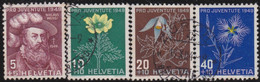 Suisse    .   Y&T     .   493/496      .      O   .     Oblitéré   .   /    .   Gebraucht - Used Stamps