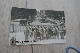 Carte Photo 75 Paris 1951 Beau Plan Autos Anciennes - Otros Monumentos