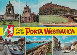 D-32457 Porta Westfalica - Alte Ansichten - Minden - Mittellandkanal - Brücke über Die Weser - Porta Westfalica
