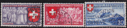 Suisse    .   Y&T     .   320/322     .      O   .     Oblitéré   .   /    .   Gebraucht - Used Stamps