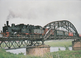 D-32423 Minden - DEW- Dampfzug Auf Der Weserbrücke In Minden - Minden