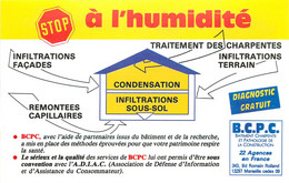 Publicités - Publicité B.C.P.C. - Bureau Conseil En Protection De La Construction - Stop à L'humidité - Bon état - Advertising