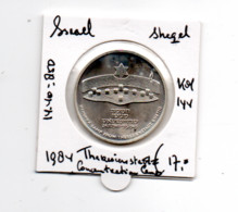 ISRAEL SHEQEL 1984  ZILVER THERESIENSTADT CONCENTRATION CAMP - Israel