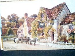 ENGLAND ILLUSTRATA  A R QUINTON - WHITE HART INN, WYTHAM, NR OXFORD VB1921 IC7801 - Quinton, AR