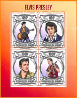 A5551 - BURUNDI - ERROR, 2013, MISPERF MINIATURE SHEET: Elvis Presley, Music - Elvis Presley