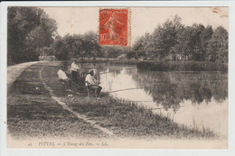 VITTEL - VOSGES - L'ETANG DES FEES - PECHEURS - Vittel