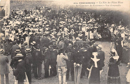 29-CONCARNEAU- LA FÊTE DE FILETS BLEUS LE CONCOURS DE COSTUMES , VUE D'EMSEMBLE - Concarneau