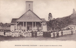 Océanie - Missions Maristes D'Océanie - Après La Messe Du Dimanche à Fidji - Fidji