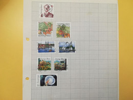 PAGINA PAGE ALBUM SVEZIA SVERIGE   ATTACCATI PAGE WITH STAMPS COLLEZIONI LOTTO LOTS - Collections