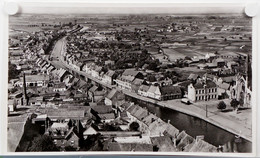 Saint-Omer.Pas-de-Calais.le Fleuve Aa.photographie.dimensions 45,00 X 27,3 Cm.circa 1950. Peut être Encadré. - Luoghi