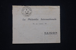 INDOCHINE - Devant D' Enveloppe De Poulocondore Pour Saigon En 1949 - L 97890 - Briefe U. Dokumente