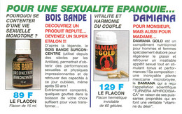 Publicités - Publicité Eurogam - Le Bois Bandé - Damiana Gold è- Mercurol - Bon état - Publicités