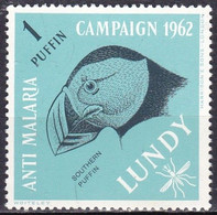 Lundy, 1962 - 1p Emissione Privata - MNH** - Non Classés