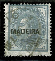 Madeira, 1880, # 32 Dent. 12 3/4, Used - Madère