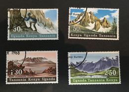 (stamp 12-5-2021) Kenya - Uganda- Tanzania (set Of 4 Stamps) - Autres & Non Classés