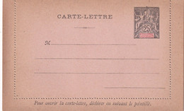 NOUVELLE-CALEDONIE    ENTIER POSTAL/GANZSACHE/POSTAL STATIONARY  CARTE-LETTRE - Interi Postali