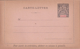 NOUVELLE-CALEDONIE    ENTIER POSTAL/GANZSACHE/POSTAL STATIONARY  CARTE-LETTRE - Entiers Postaux