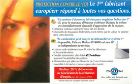 Publicités - Publicité Daitem - Alarme - Protection Contre Le Vol - Bon état - Publicités