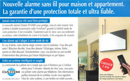 Publicités - Publicité Daitem - Alarme - Protection Contre Le Vol - Bon état - Publicités