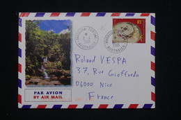 POLYNÉSIE - Enveloppe Touristique De Mataura Tubuai En 2001 Pour Nice - L 97936 - Storia Postale