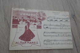 CPA Illustrée Partition Joujou Alfred Margis - Zangers En Musicus