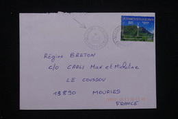 POLYNÉSIE - Enveloppe De Mataura Tubuai En 2000 Pour La France - L 97939 - Storia Postale