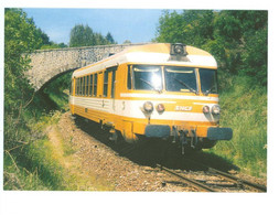 42 - Près De NOIRETABLE  - LE RAIL USSELLOIS - Carte Moderne De TRAIN -  - (photo Gibiat) - N. 299 - Noiretable