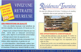 Publicités - Publicité Résidences Touraine - Montrichard - Bon état - Publicités