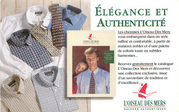 Publicités - Publicité L'Oiseau Des Mers - Chemise - Chemises - Bon état - Advertising