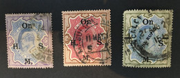 (stamp 12-5-2021) India (3 Stamp) - 1911-35 Koning George V
