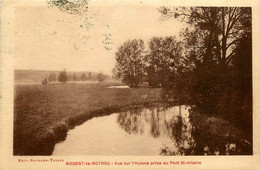 Nogent Le Rotrou * Vue Sur L'huisne Prise Du Pont St Hilaire - Nogent Le Rotrou