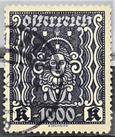 AUSTRIA 1922/24 - Canceled - ANK 404 I - 1000K - Used Stamps