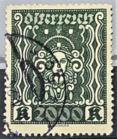 AUSTRIA 1922/24 - Canceled - ANK 405 I - 2000K - Used Stamps