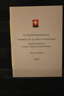 Schweiz 1967, PTT- Sammelheft  Nr. 81, Pro Patria 1967, ESST - Sonstige & Ohne Zuordnung