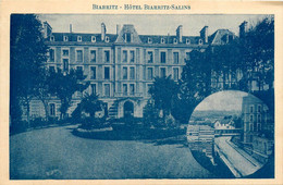 Biarritz * Vue Sur Hôtel Biarritz Salins * Cpa Pub - Biarritz