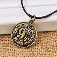 HARRY POTTER RIPRODUZIONE COLLANA BINARIO 9 3/4 BRONZO - Necklaces/Chains