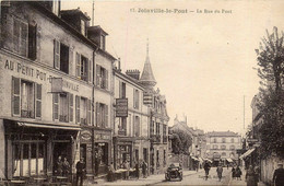 Joinville Le Pont * La Rue Du Pont * Café Bar " Au Petit Pot " * Commerces Magasins - Joinville Le Pont