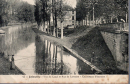JOINVILLE  -  Vue Du Canal Et Rue De Lorraine  -  Un Instant D' Emotion  -  Pêcheurs  -  N°15 - Joinville