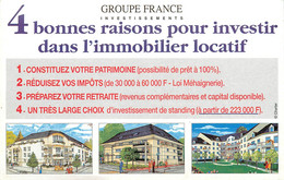 Publicités - Publicité Groupe France Investissements - Immobilier - Carquefou - état - Publicités
