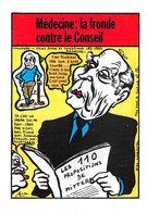 Sport:   Golf  Satyrique Politique.   Mitterrand. Médecine  Fronde Contre Le Conseil  Illustré. Tirage 50   (voir Scan) - Golf